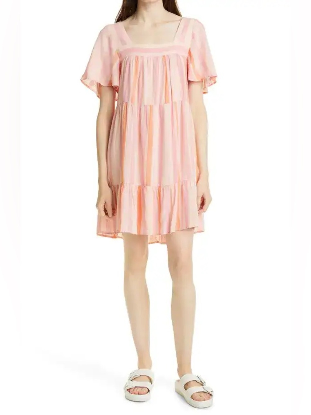 Rails Valentina striped mini dress Dawn Stripe